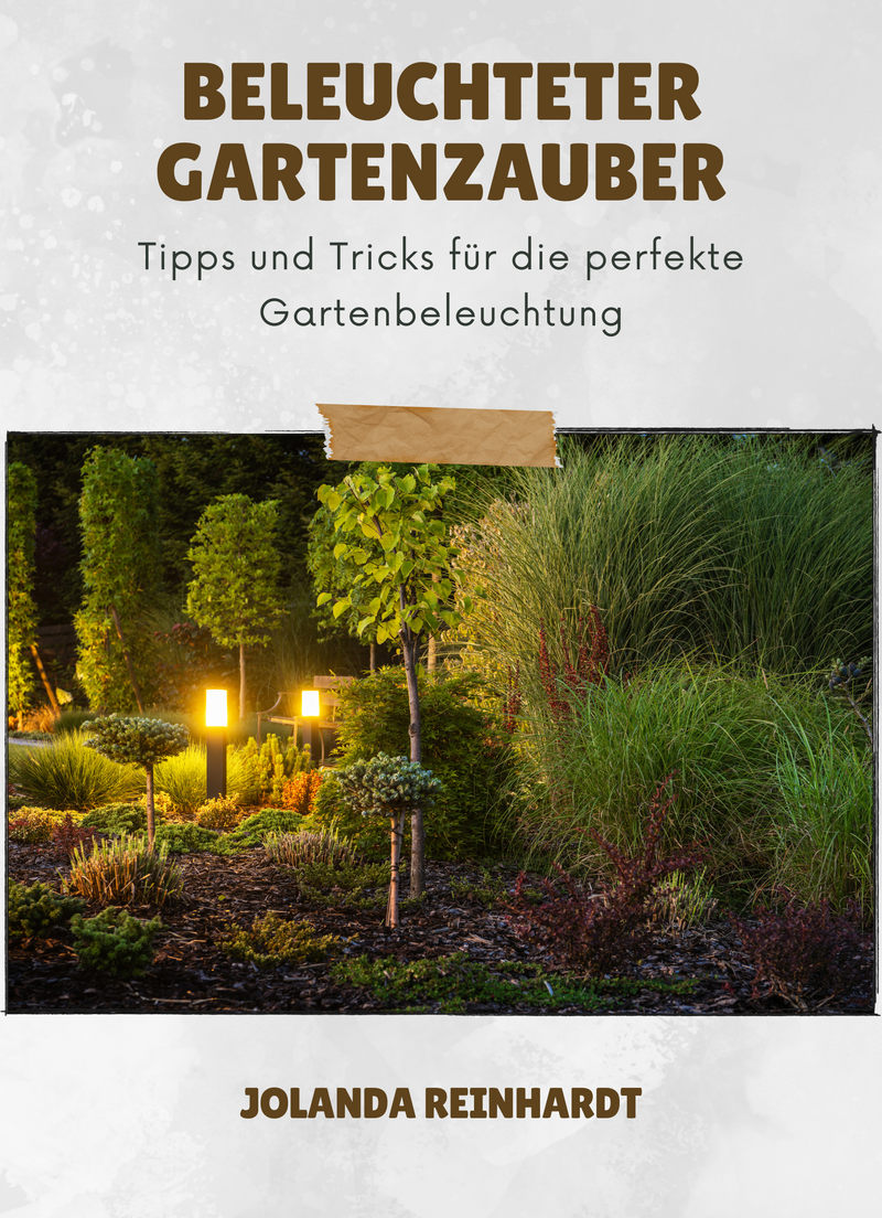 Beleuchteter Gartenzauber