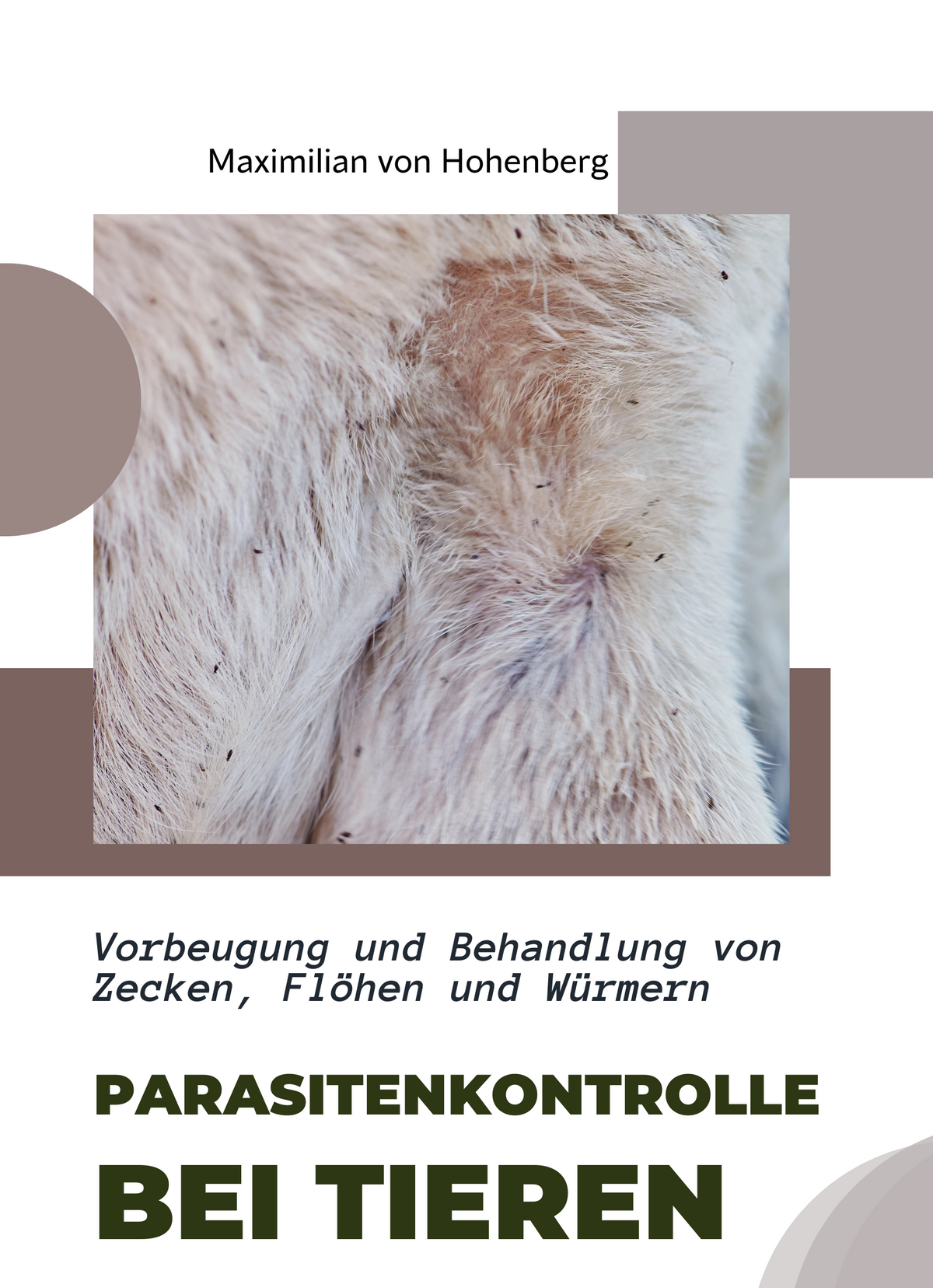 Parasitenkontrolle bei Tieren