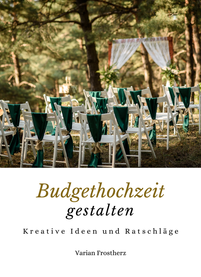 Budgethochzeit gestalten