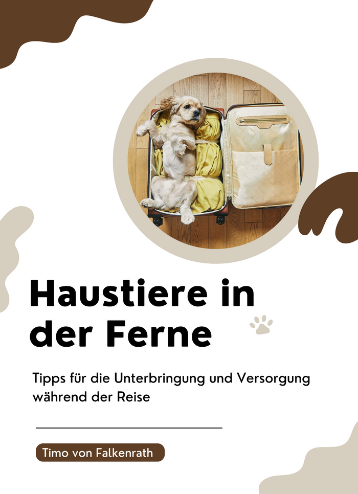 Haustiere in der Ferne